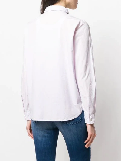 Shop Closed Concealed Fastening Shirt In Pink