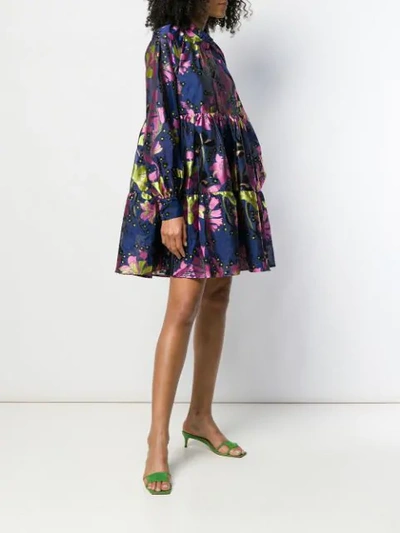 Shop Stine Goya Jasmine Daffodil Dress In 1641 Daffodil Indigo