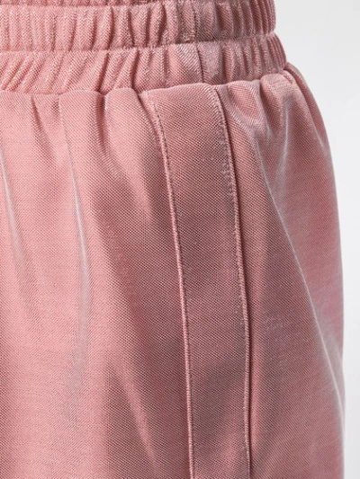 Shop Pinko Elasticated Shorts In Pink