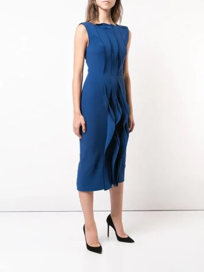Shop Jason Wu Collection Cady Sleeveless Dress In Blue