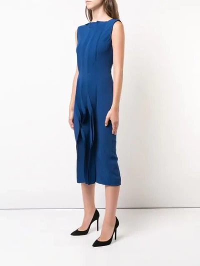 Shop Jason Wu Collection Cady Sleeveless Dress In Blue