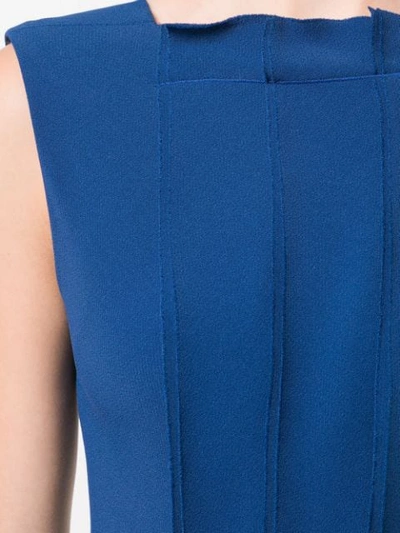 Shop Jason Wu Collection Cady Sleeveless Dress In Blue