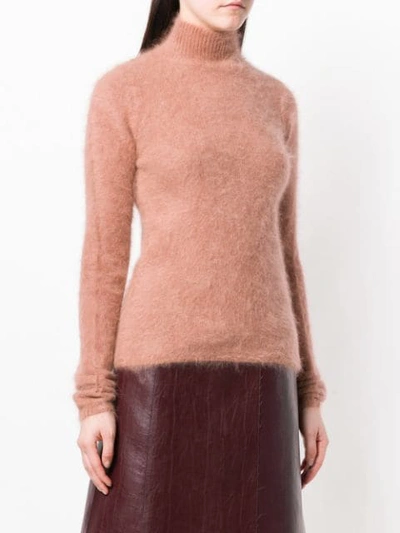 Shop Ulla Johnson Turtleneck Sweater In Pink