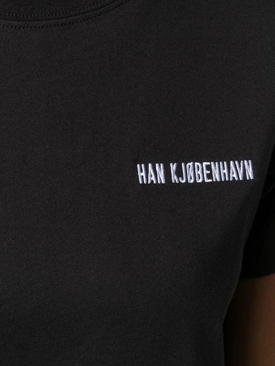 Shop Han Kjobenhavn Casual Logo T-shirt In Black
