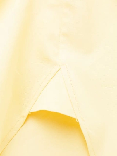 Shop Maison Margiela Oversized Shirt In Yellow