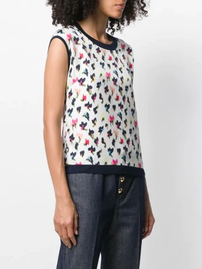 Shop Escada Hemd Mit Leoparden-print In White