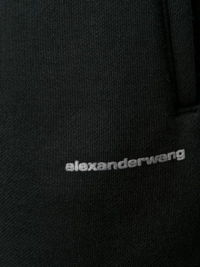 Shop Alexander Wang T Sporty Short Shorts In Black