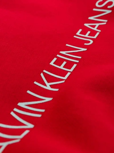 Shop Calvin Klein Jeans Est.1978 Branded Sweatshirt In Red