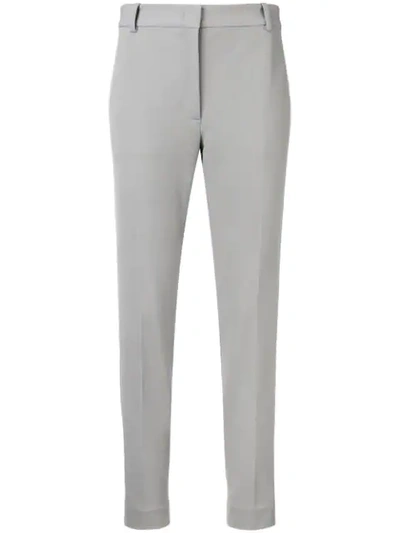 Shop Joseph Slim-fit Trousers In Grey