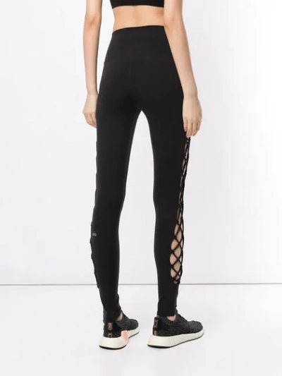 Shop Alo Yoga Interlace Leggings - Black