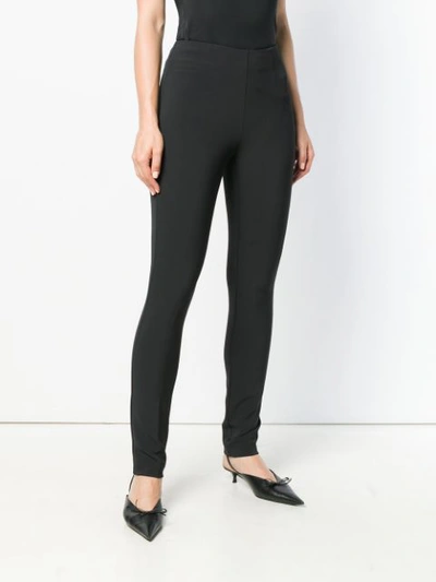 Shop Pinko Tamiri Leggings In Black