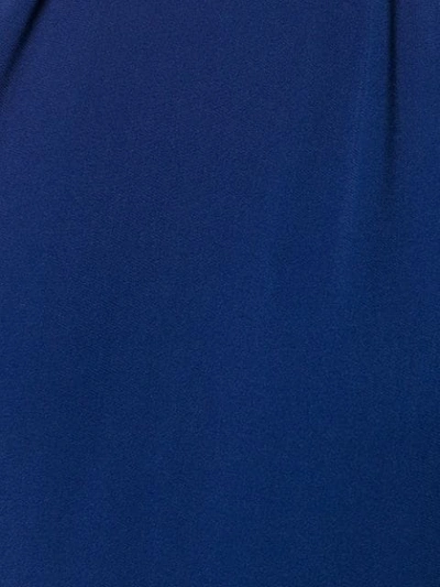 Shop Stella Mccartney Magnolia Evening Dress In Blue