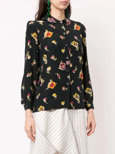 Pre-owned Gucci Printed Shirt In Black