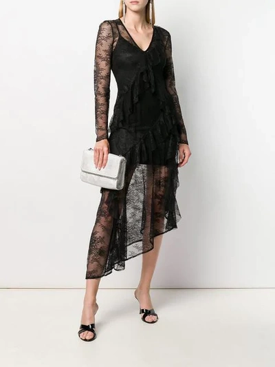 Shop Aniye By Lace Asymmetric Dress - Black