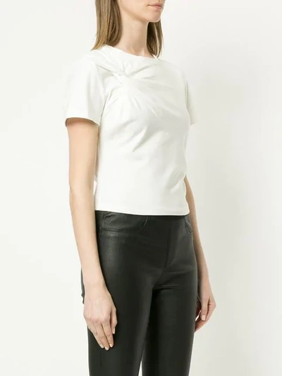 Shop Alexander Wang T Short Sleeved Top In White