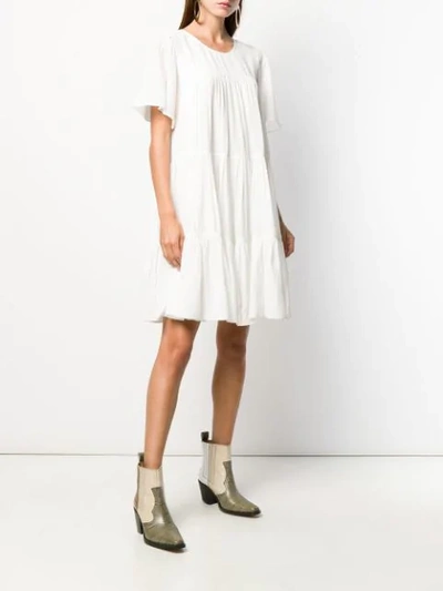 Anine Bing 'tabitha' Kleid In White | ModeSens
