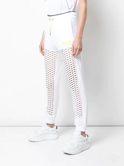 Shop Puma Sophia Webster X  Sweatpants In White