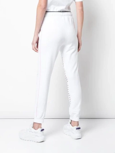 Shop Puma Sophia Webster X  Sweatpants In White