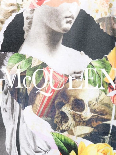 Shop Alexander Mcqueen Graphic Print T-shirt In White