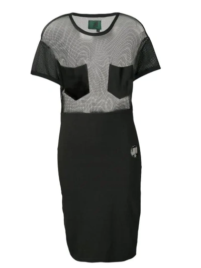 Pre-owned Jean Paul Gaultier Vintage Junior Gaultier Sheer Dress In Black