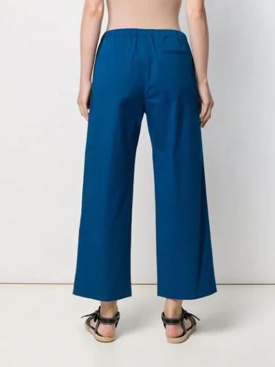 Shop Ql2 Portia Trousers In Blue