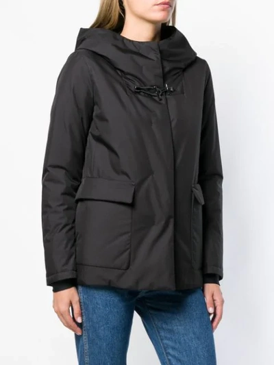 Shop Fay Hooded Padded Jacket - Black