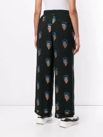 Shop Undercover Bowie Trousers In Black