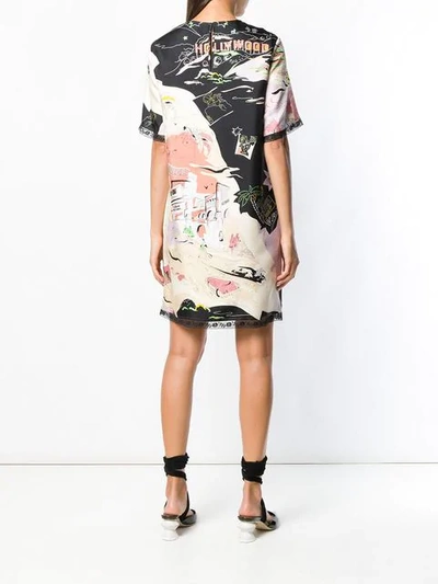 EMILIO PUCCI HOLLYWOOD PRINTS DRESS 