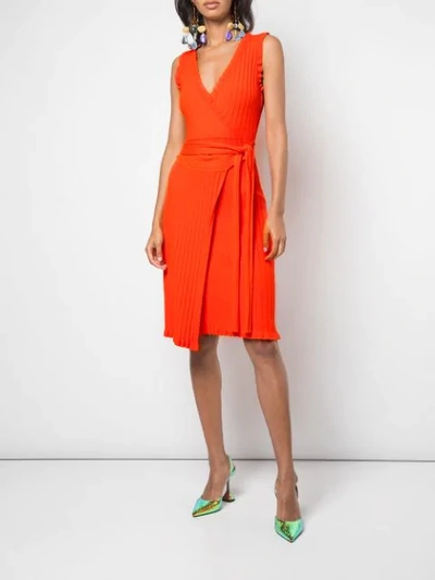 Shop Milly Asymmetrical Dress - Red
