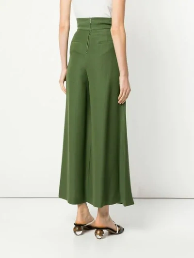 Shop Muller Of Yoshiokubo Hose Mit Hohem Bund In Green