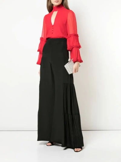 Shop Alexis Hiro Top In Red