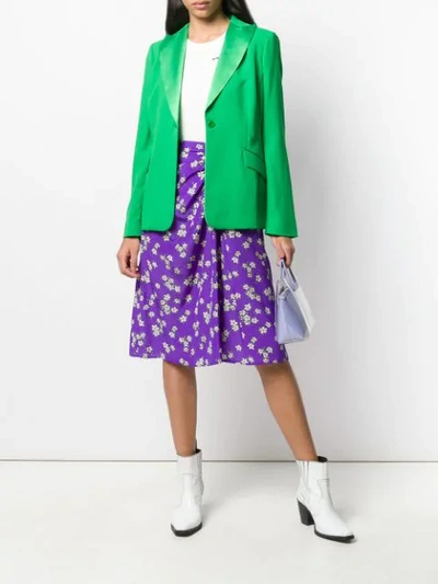 Shop P.a.r.o.s.h Blazer Jacket In Green