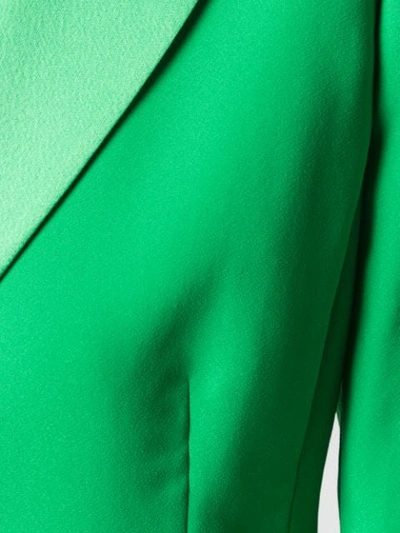 Shop P.a.r.o.s.h Blazer Jacket In Green