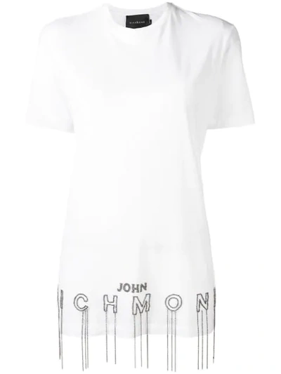 Shop John Richmond Huffine T-shirt - White