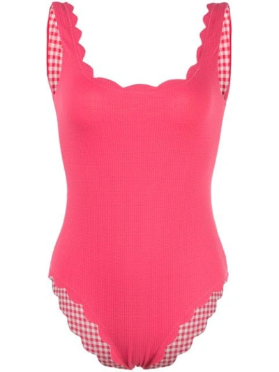Shop Marysia Klassischer Badeanzug In Pink