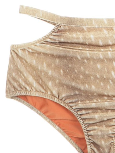 Shop Adriana Degreas Bikini Mit Shorts In Neutrals