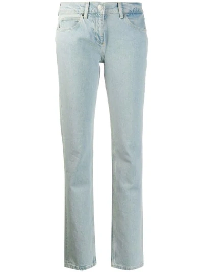 Shop Calvin Klein Straight-leg Jeans - Blue