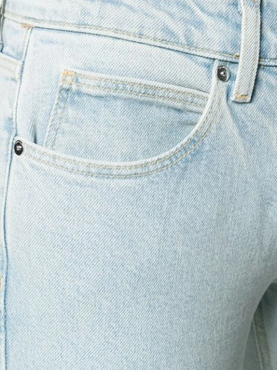 Shop Calvin Klein Straight-leg Jeans - Blue