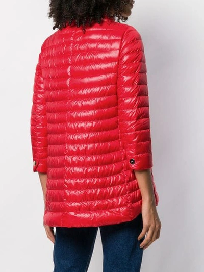 Shop Herno Puffer Jacket In Pink