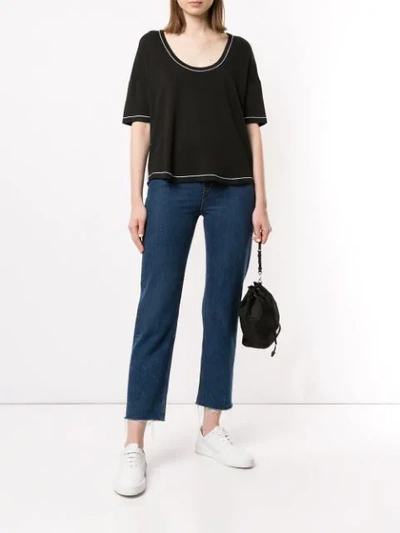 Shop Rag & Bone Marlon T-shirt In Black