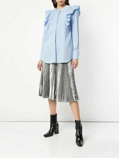 MACGRAW SIGNAL全棉衬衫 - 蓝色