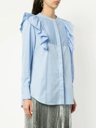 MACGRAW SIGNAL全棉衬衫 - 蓝色