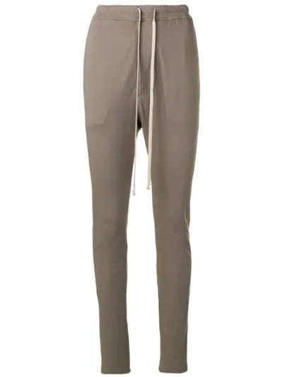 Shop Rick Owens Drkshdw Drop Crotch Trousers In Grey