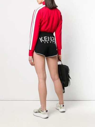 Shop Kenzo Sports Shorts In Black