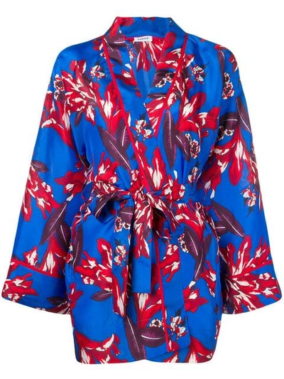 Shop P.a.r.o.s.h Kimono Style Top In Blue