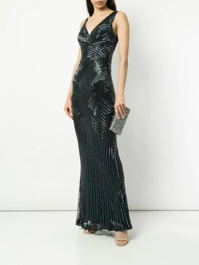 Shop Rachel Gilbert Pepe Gown In Black