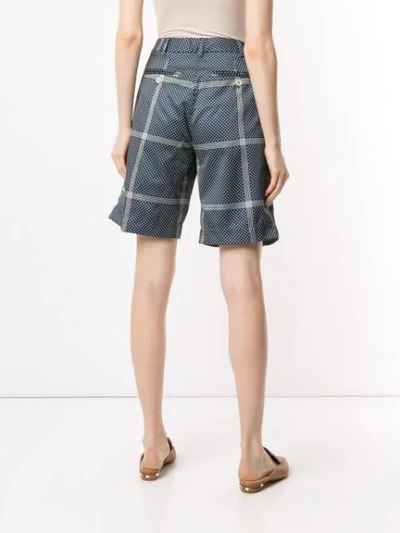 Shop Jejia Polka Dot Shorts In Blue