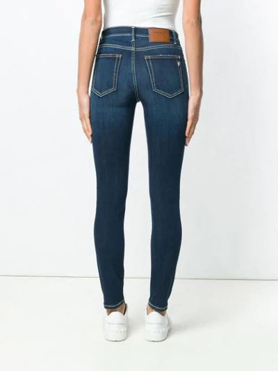 Shop Dondup Luriel Skinny Jeans In Blue