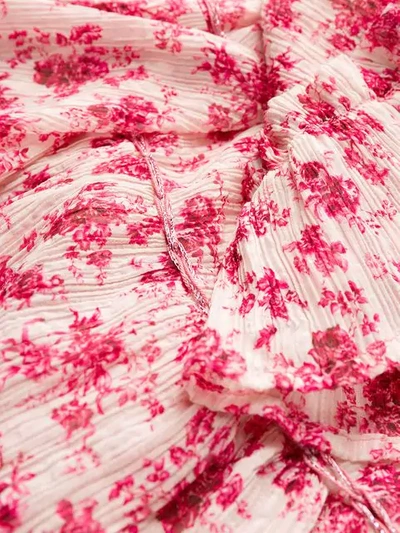 Shop Anjuna Geblümtes 'rebecca' Minikleid - Rosa In Pink