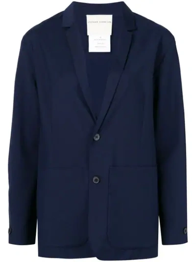 Shop Stephan Schneider Blazer Jacket In Blue
